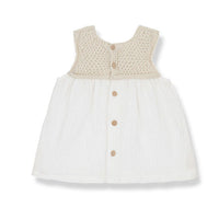 1+ In The Family dresses 1+ In The Family Off-White Laura Dress Set