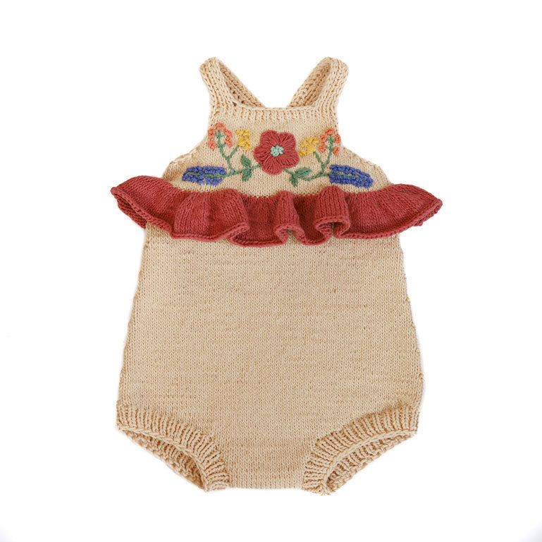 Kalinka Ivory Gabriella Romper