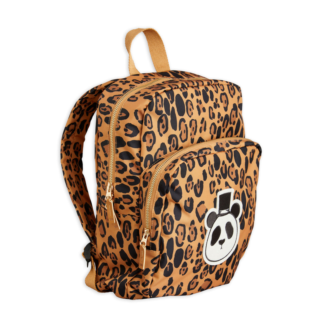 Mini Rodini Beige Panda Backpack