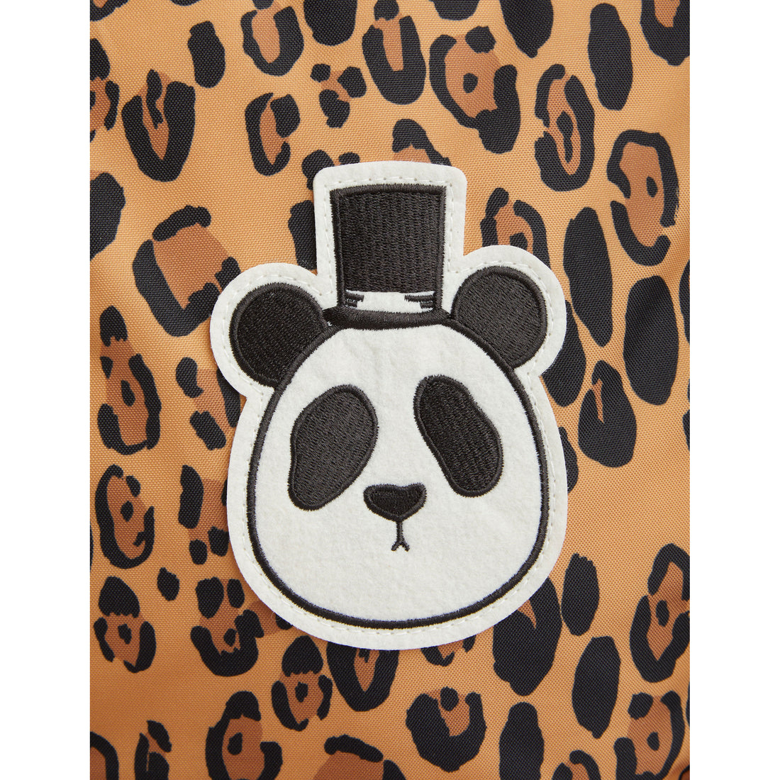 Mini Rodini Beige Panda Backpack