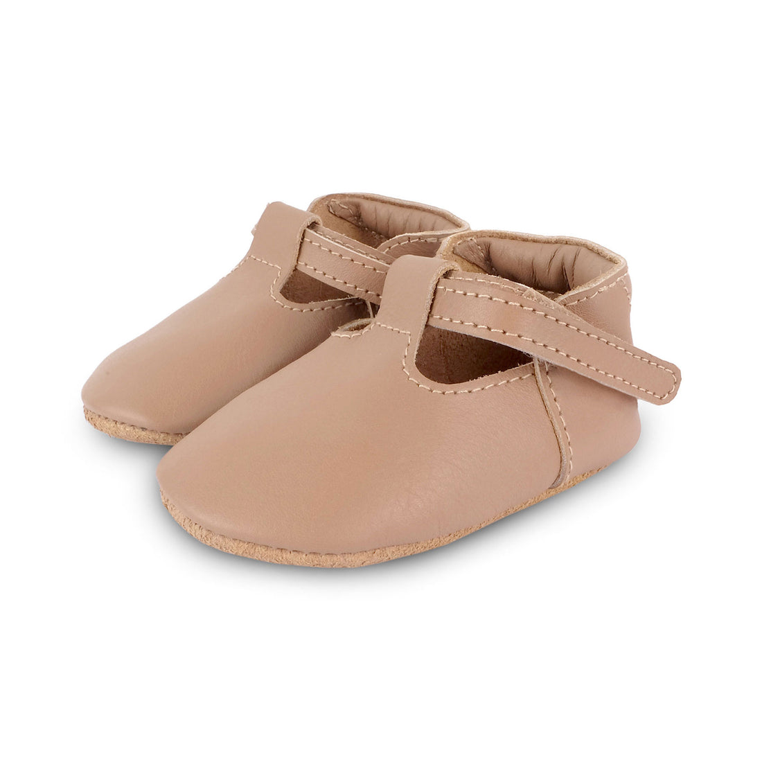 Donsje  Praline Leather Elia Baby Shoe