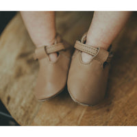 Donsje  Praline Leather Elia Baby Shoe