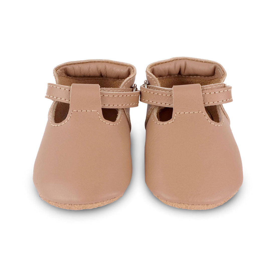 Donsje  Praline Leather Elia Baby Shoe