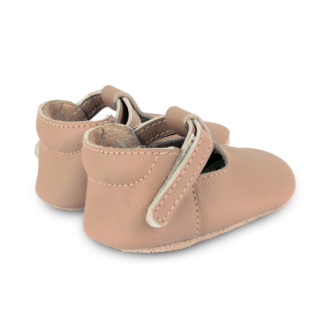 Donsje  Praline Leather Elia Baby Shoe