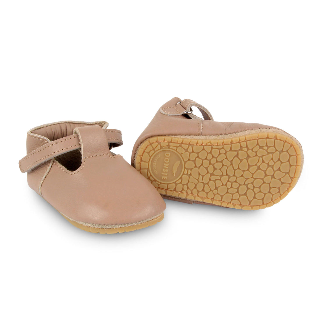 Donsje  Praline Leather Elia Baby Shoe