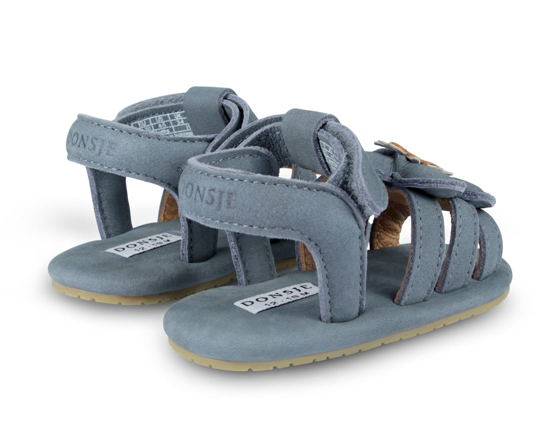 Donsje  Petrol Nubuck Tuti Fields Baby Sandal
