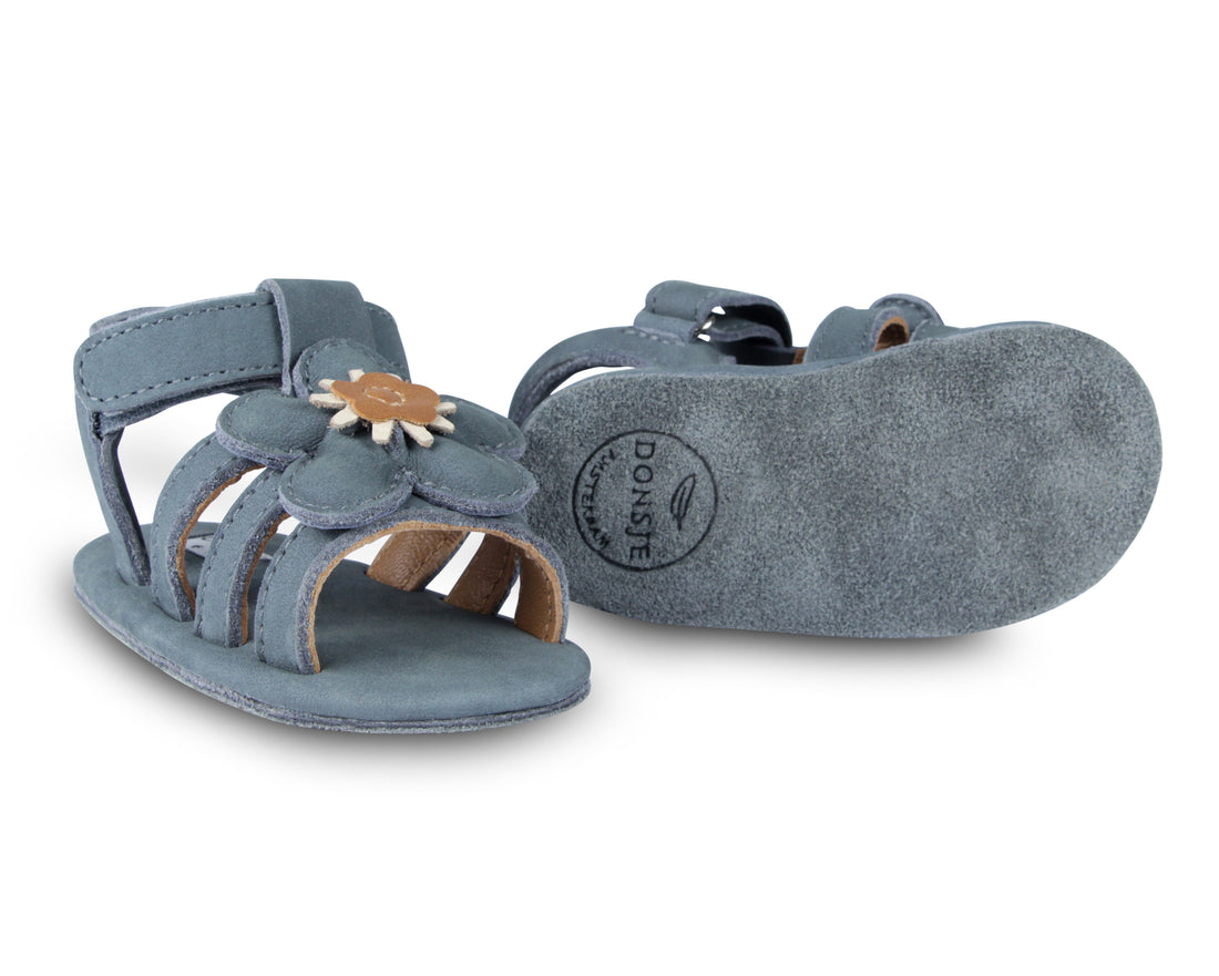 Donsje  Petrol Nubuck Tuti Fields Baby Sandal