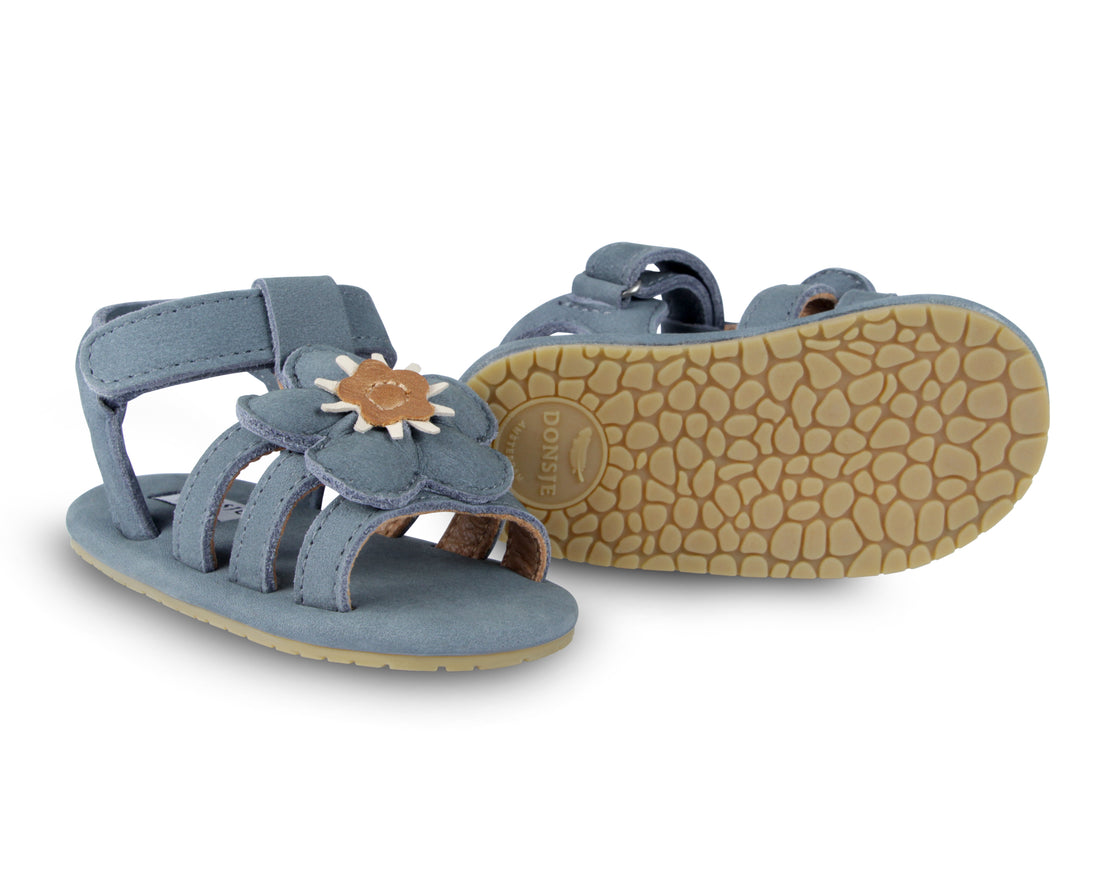 Donsje  Petrol Nubuck Tuti Fields Baby Sandal