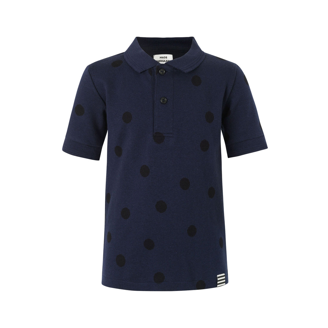 Mads Norgaard Navy Dot Polo