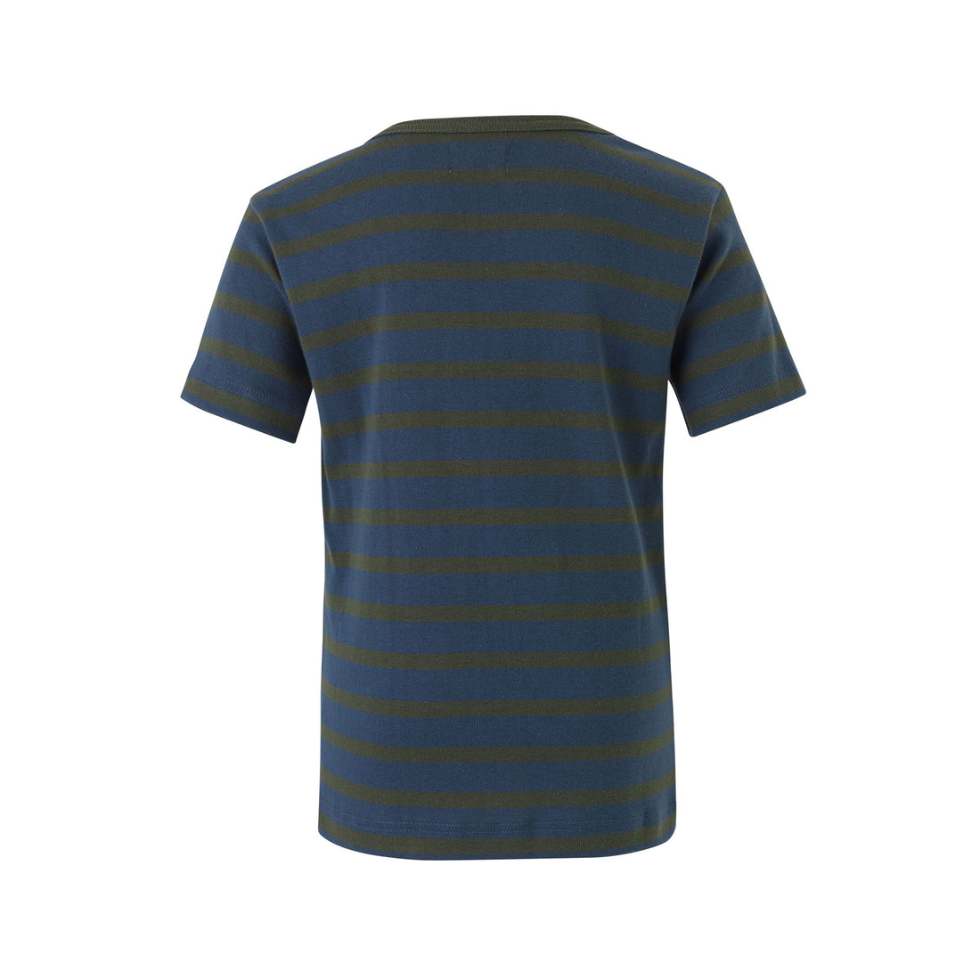 Mads Norgaard Indigo/Green Stripe Tee