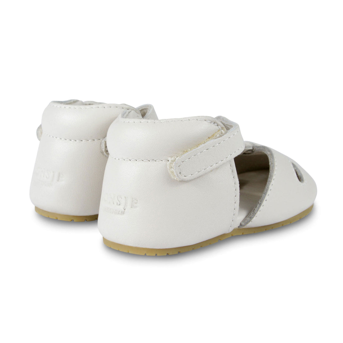 Donsje  Off White Leather Dudu Baby Shoes