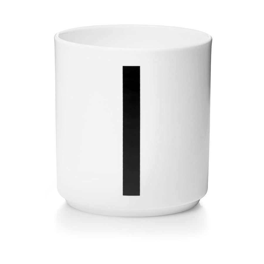 Design Letters Melamine cup A-Z - I