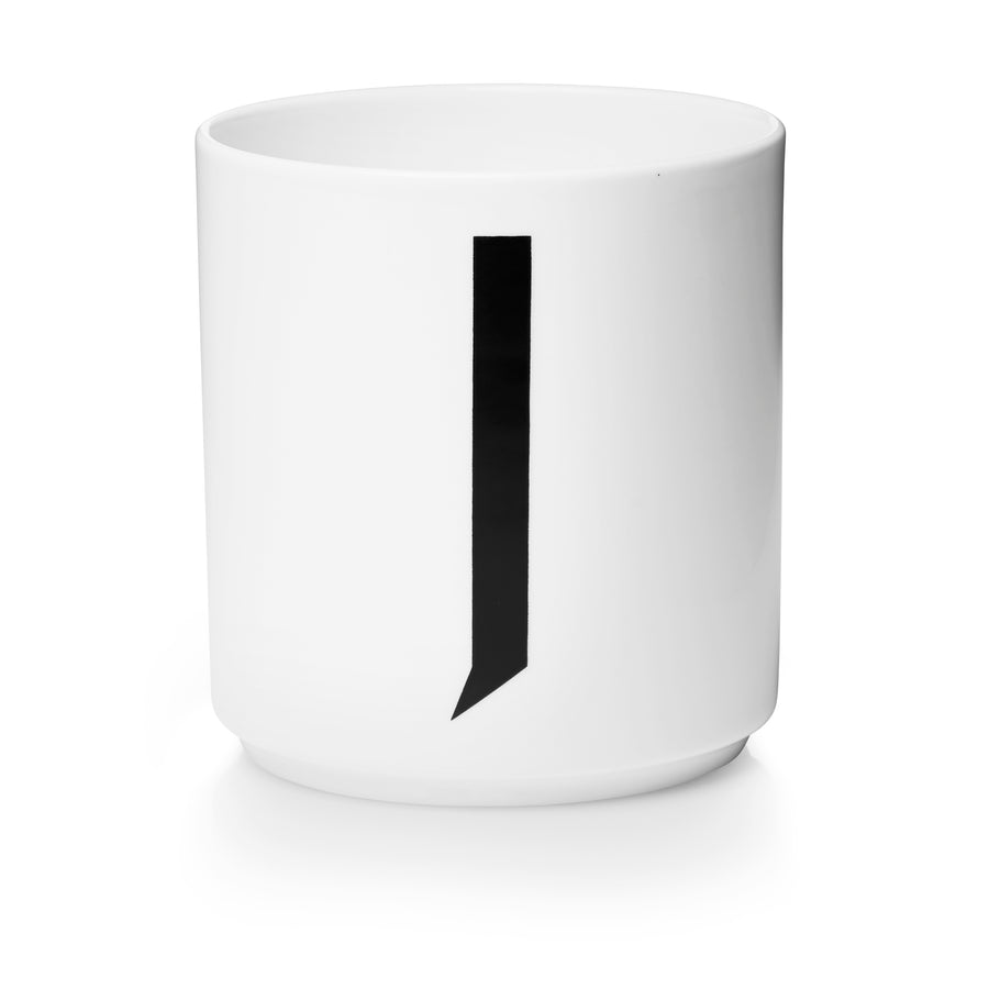 Design Letters Melamine cup A-Z - J