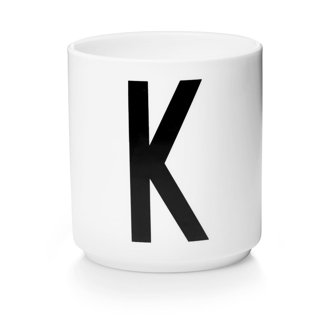 Design Letters Melamine cup A-Z - K