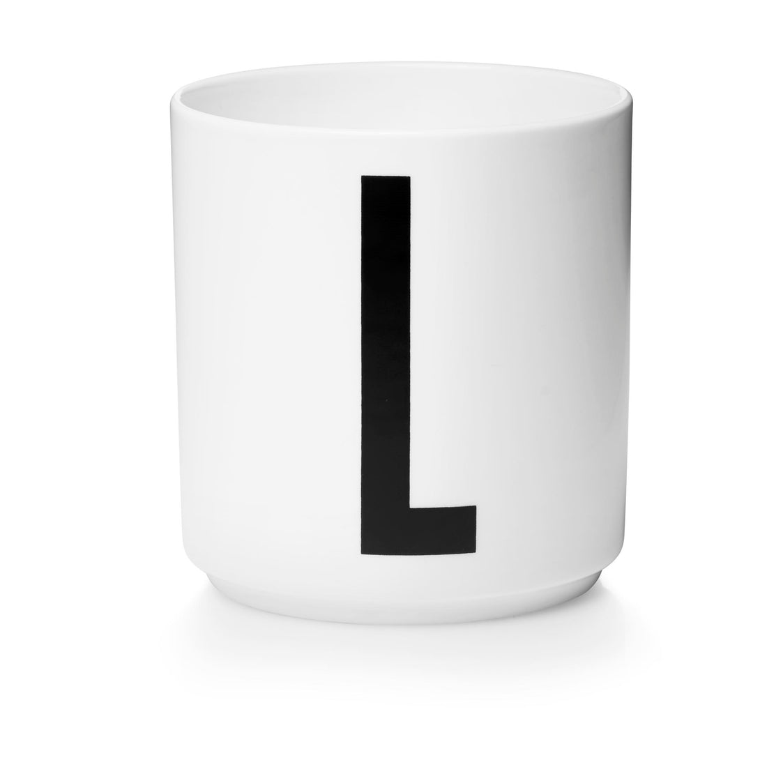 Design Letters Melamine cup A-Z - L