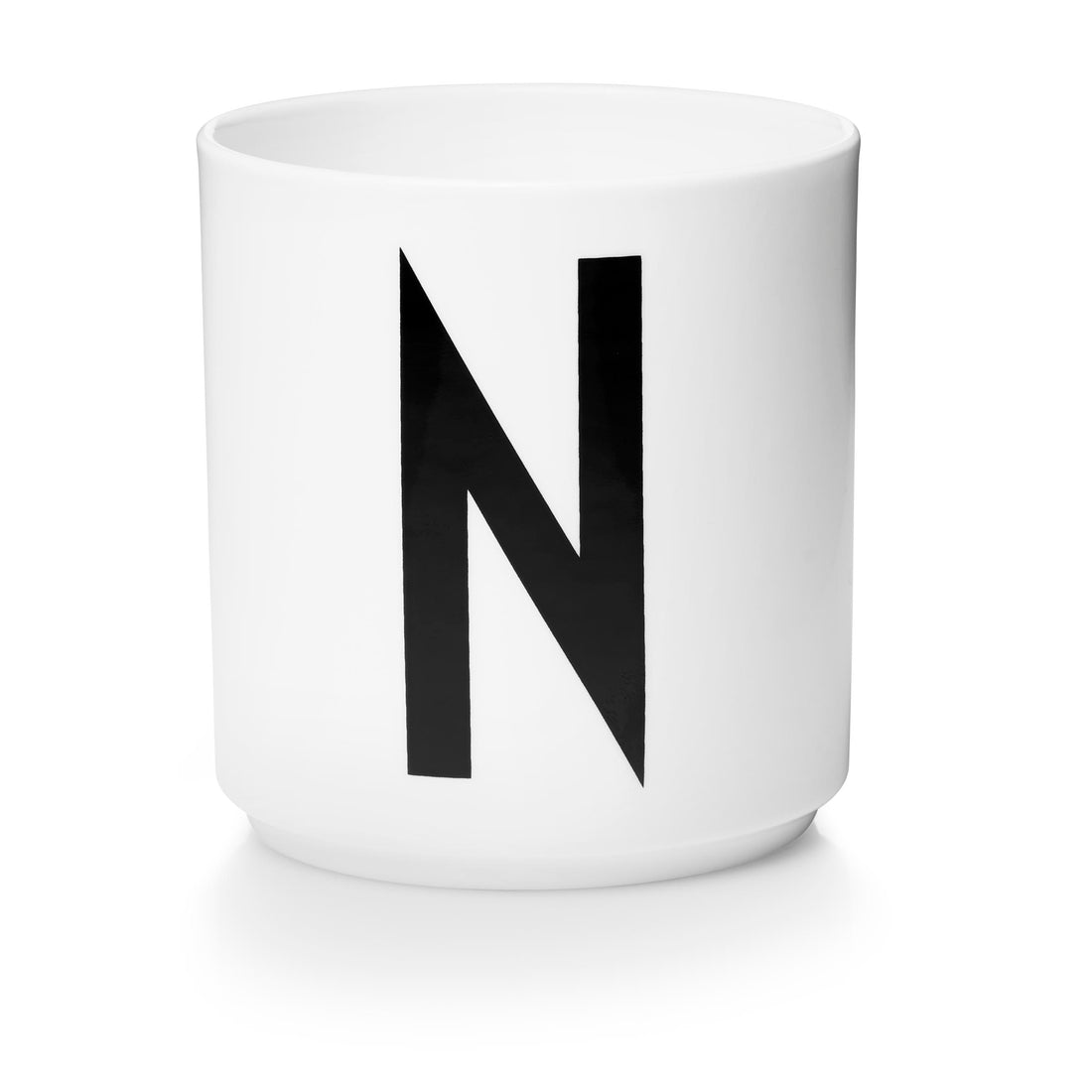 Design Letters Melamine cup A-Z - N