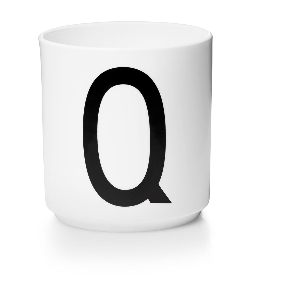 Design Letters Melamine cup A-Z - Q