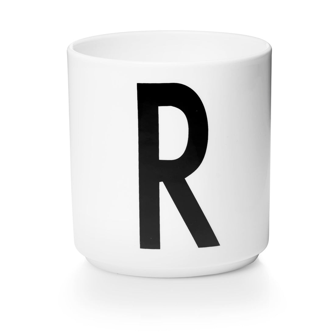 Design Letters Melamine cup A-Z - R