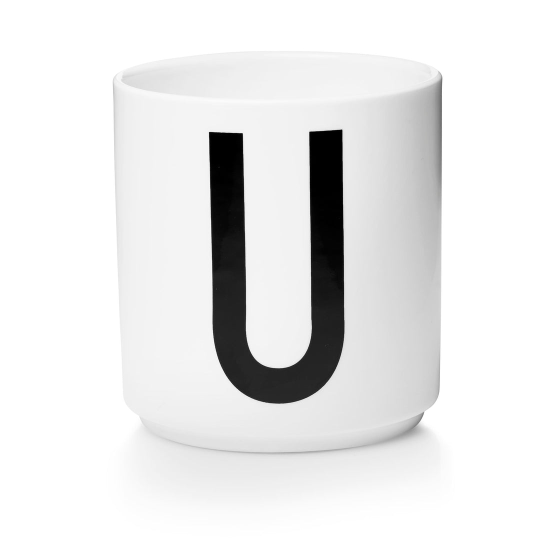 Design Letters Melamine cup A-Z - U