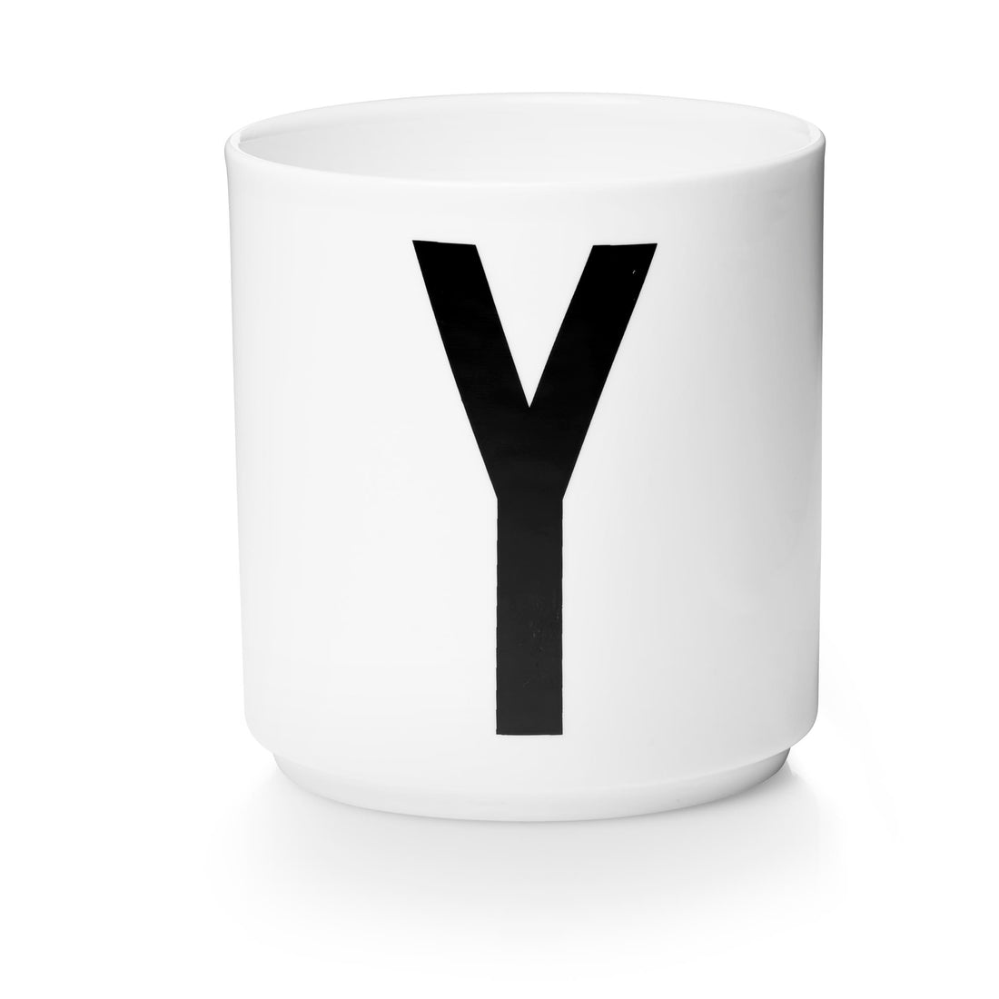 Design Letters Melamine cup A-Z - Y