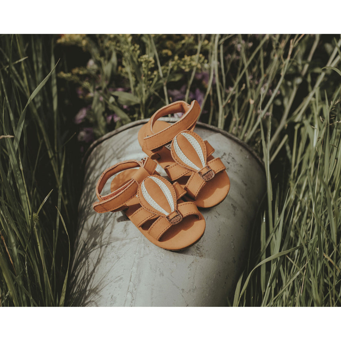 Donsje  Maple Nubuck Air Ballon Flops Baby Sandal
