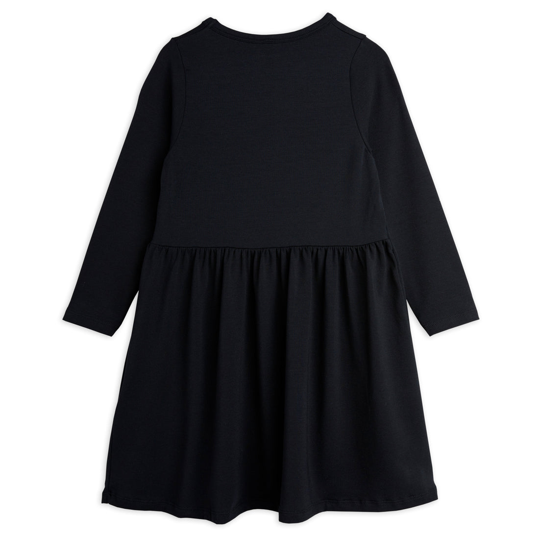 Mini Rodini Black Basic Ls Dress Tencel