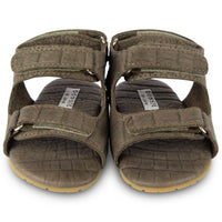 Donsje Stone Croco Leather Mado Exclusive Baby Sandals
