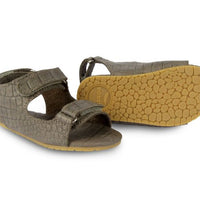 Donsje Stone Croco Leather Mado Exclusive Baby Sandals