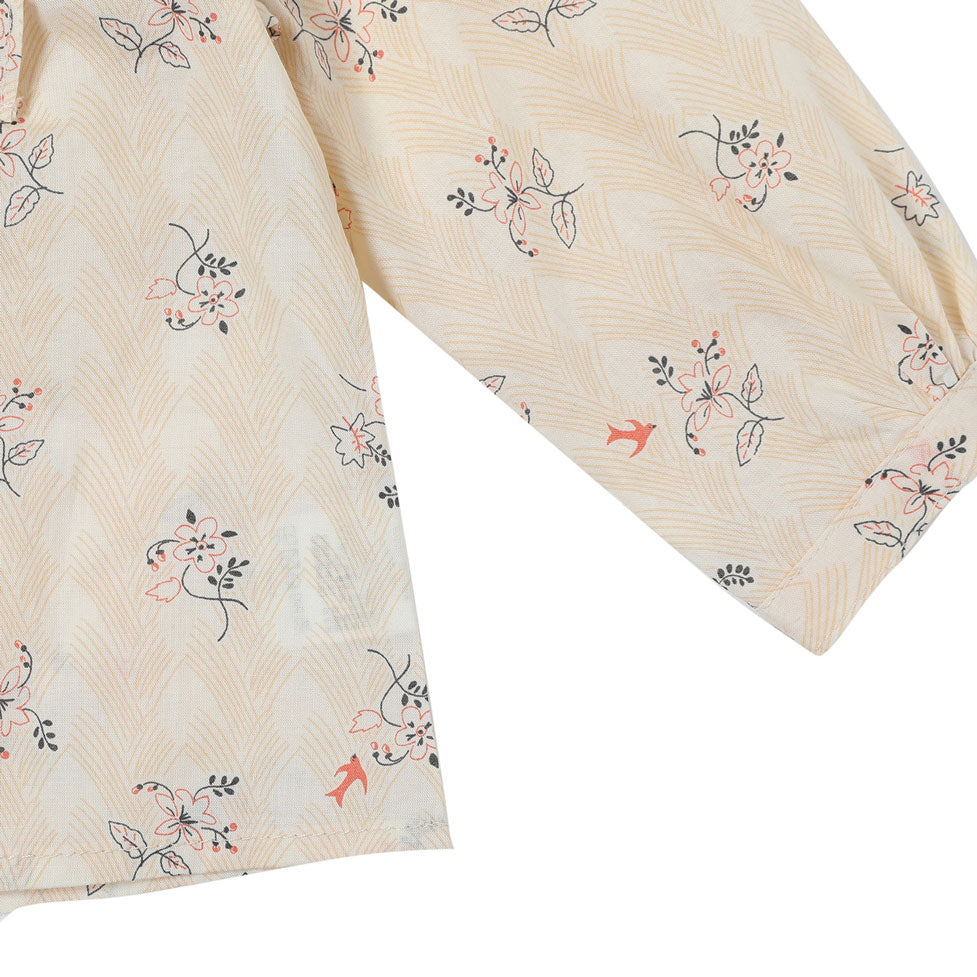 Bene Bene  Yellow Verbena Baby Blouse