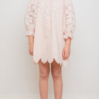 Petite Amalie Linen Cut Out Dress