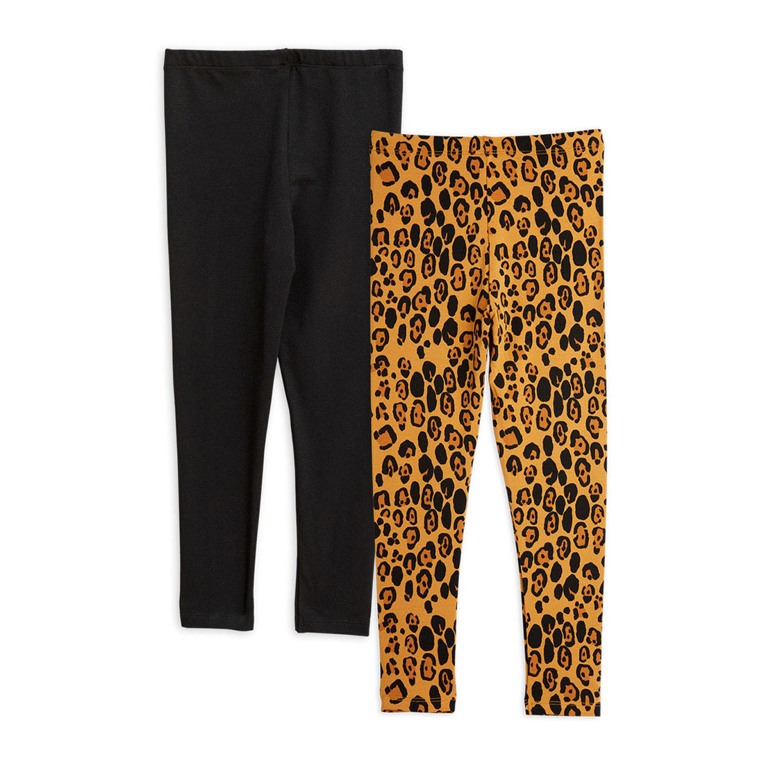Mini Rodini Multi Basic Leopard Leggings 2-Pack