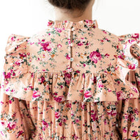 Petite Amalie Pink Print Stephanie Dress