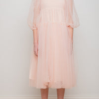 Petite Amalie Dotty Tulle Gown