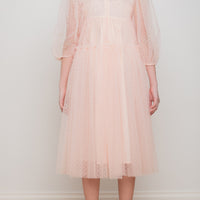 Petite Amalie Dotty Tulle Gown