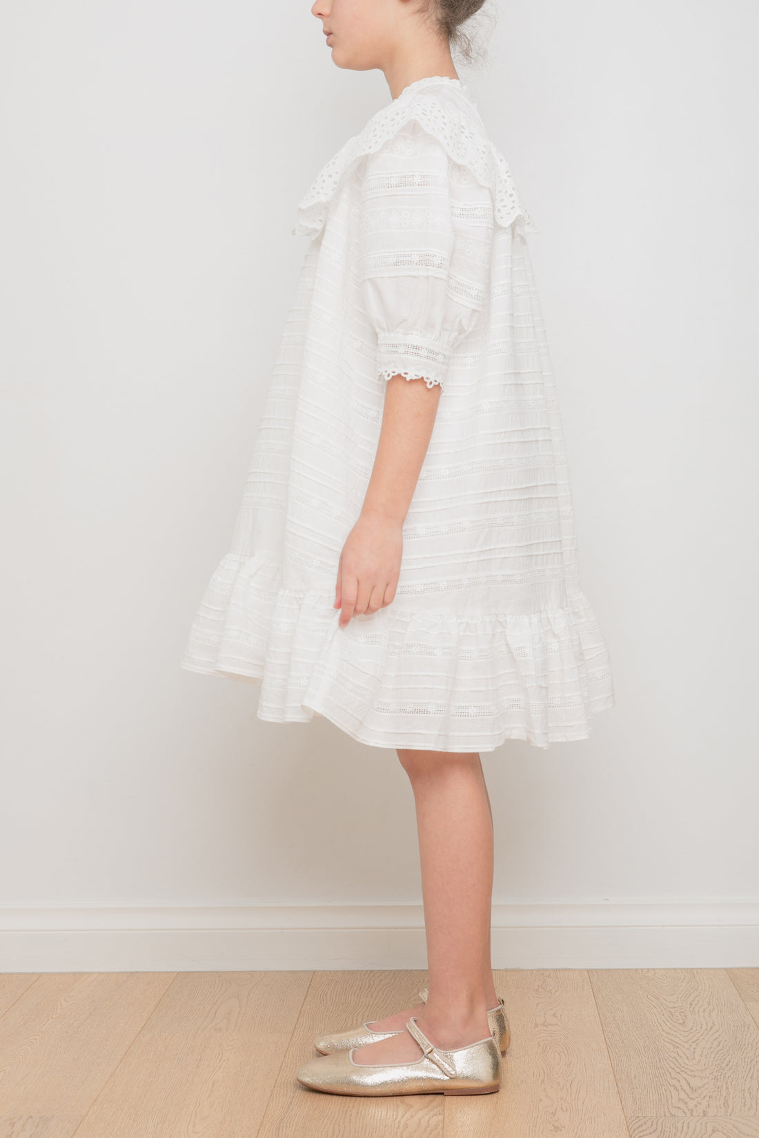 Petite Amalie Vintage Embroidered Dress