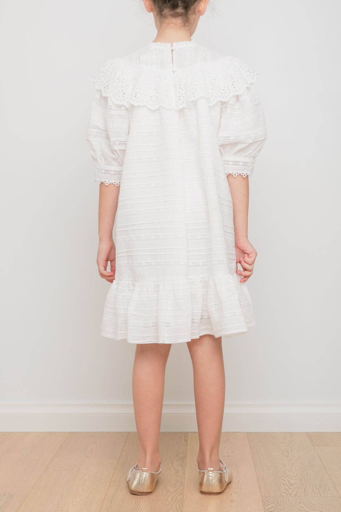 Petite Amalie Vintage Embroidered Dress