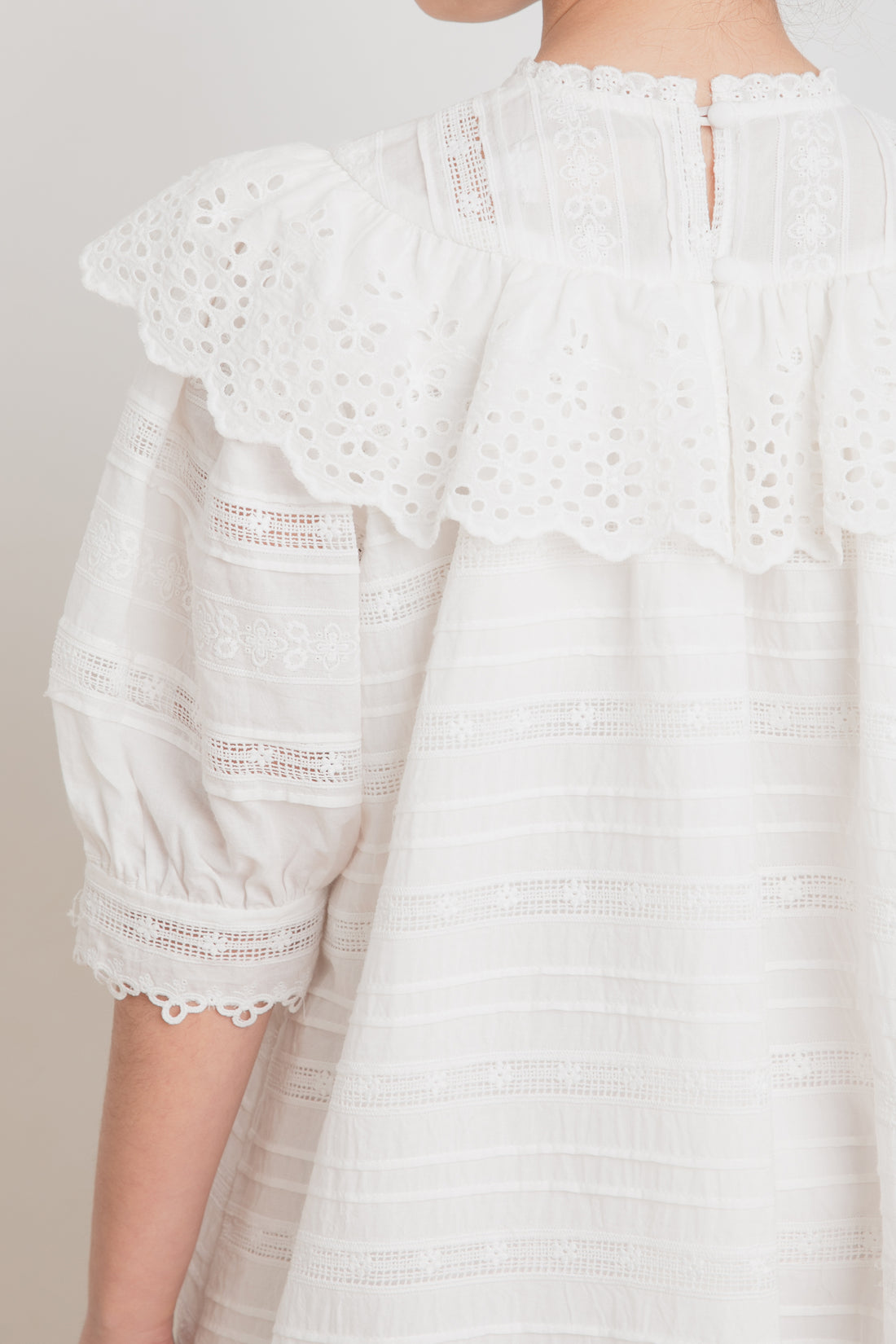 Petite Amalie Vintage Embroidered Dress