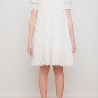 Petite Amalie Eyelet Swing Dress