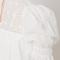 Petite Amalie Eyelet Swing Dress