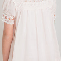 Petite Amalie Mary Embrodiered Border Dress
