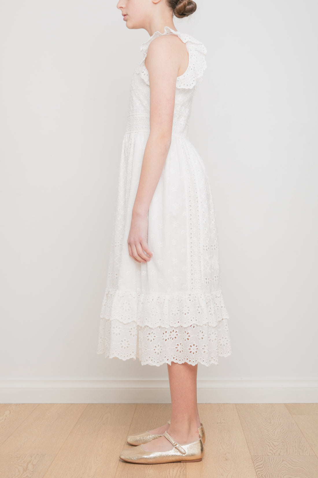 Petite Amalie Lucy Broderie Dress