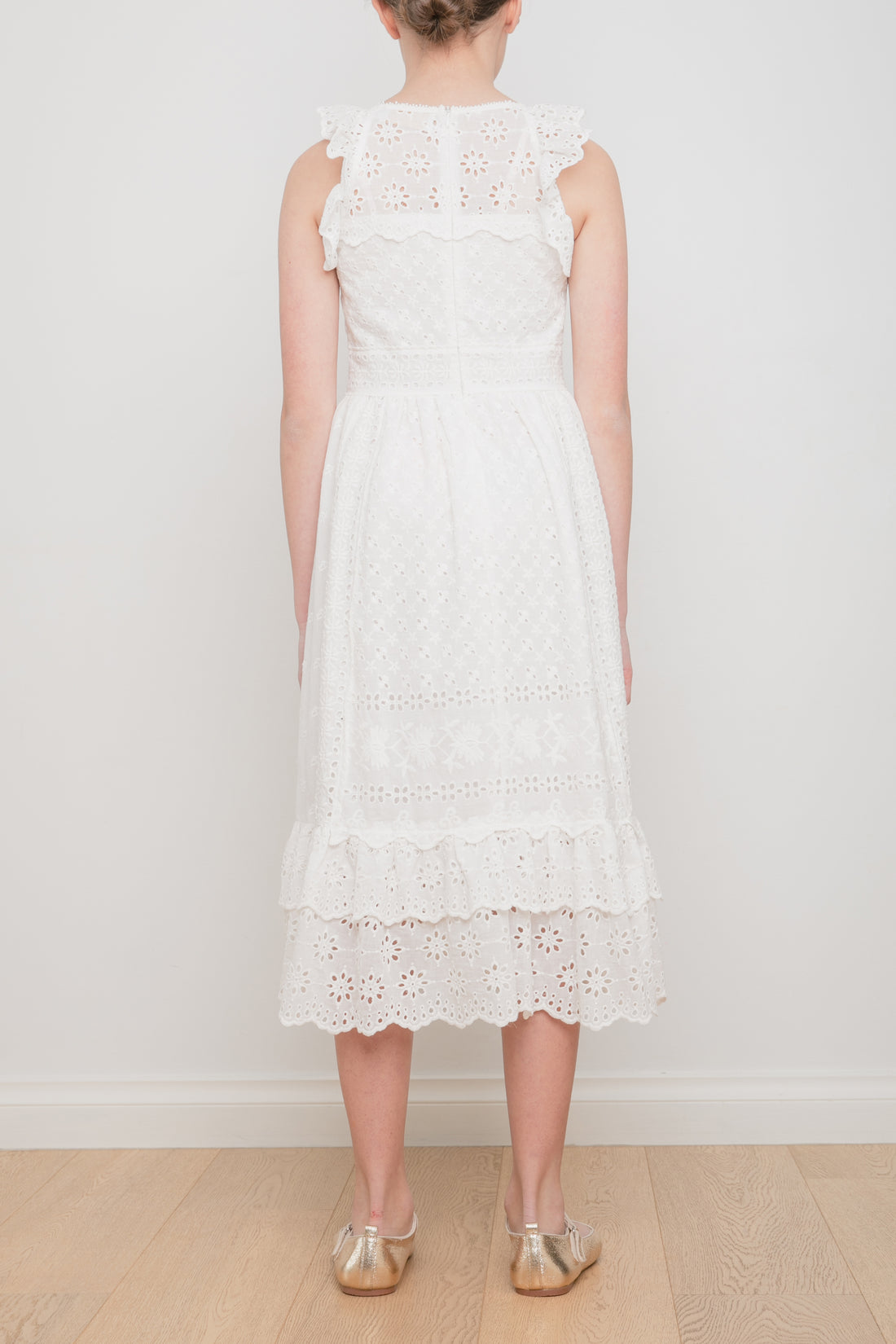 Petite Amalie Lucy Broderie Dress