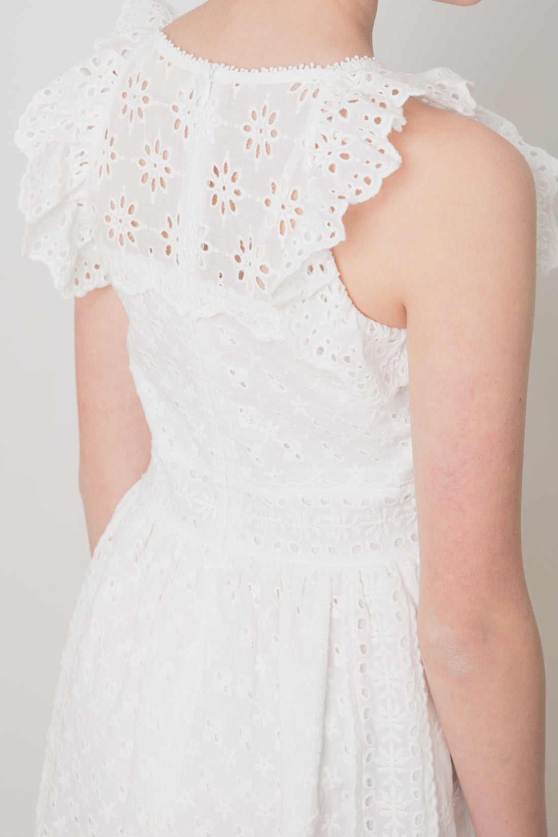 Petite Amalie Lucy Broderie Dress