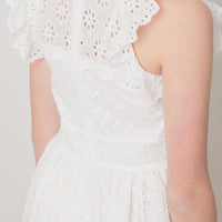 Petite Amalie Lucy Broderie Dress