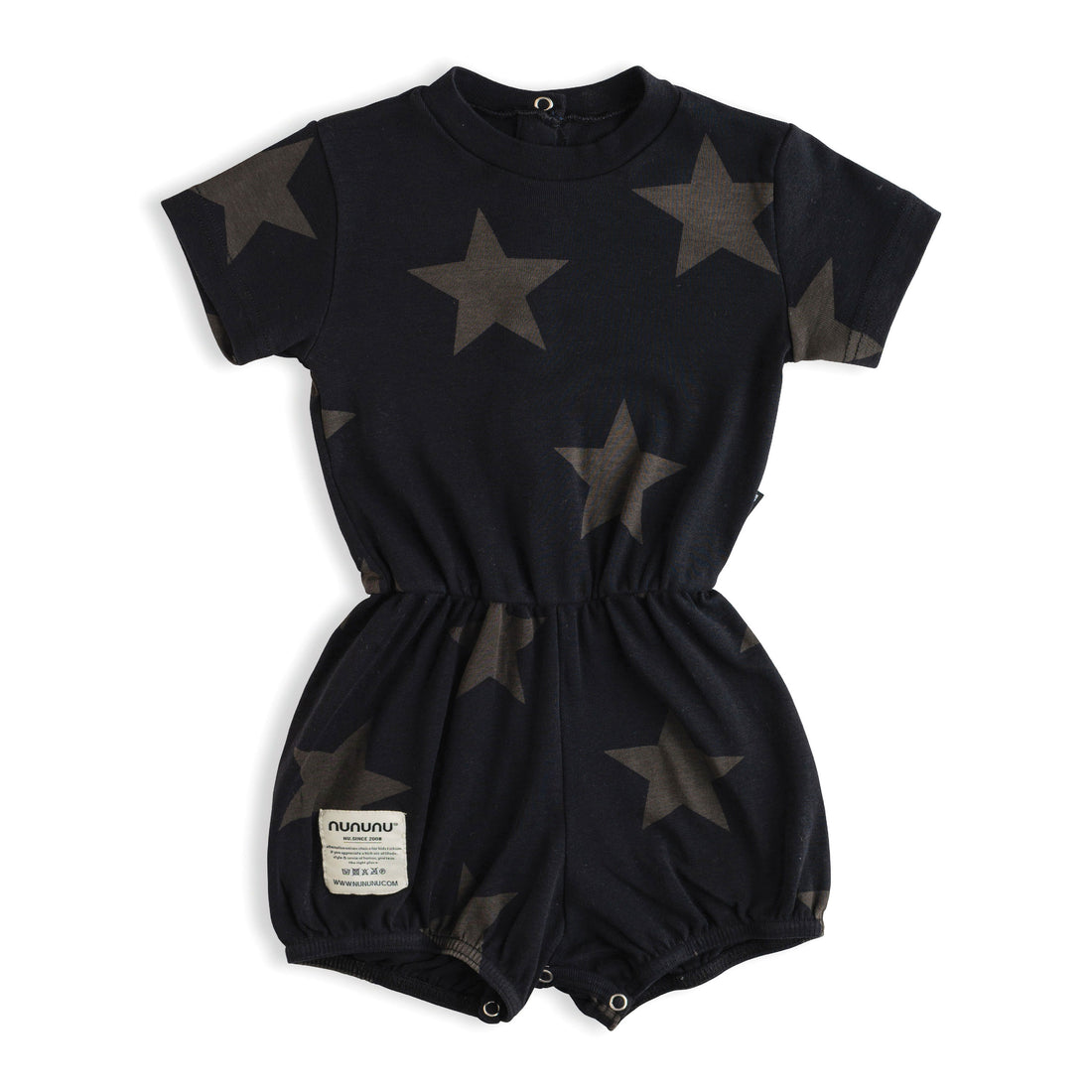 NUNUNU Black Star Yoga Overall