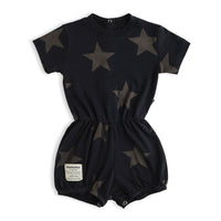 NUNUNU Black Star Yoga Overall