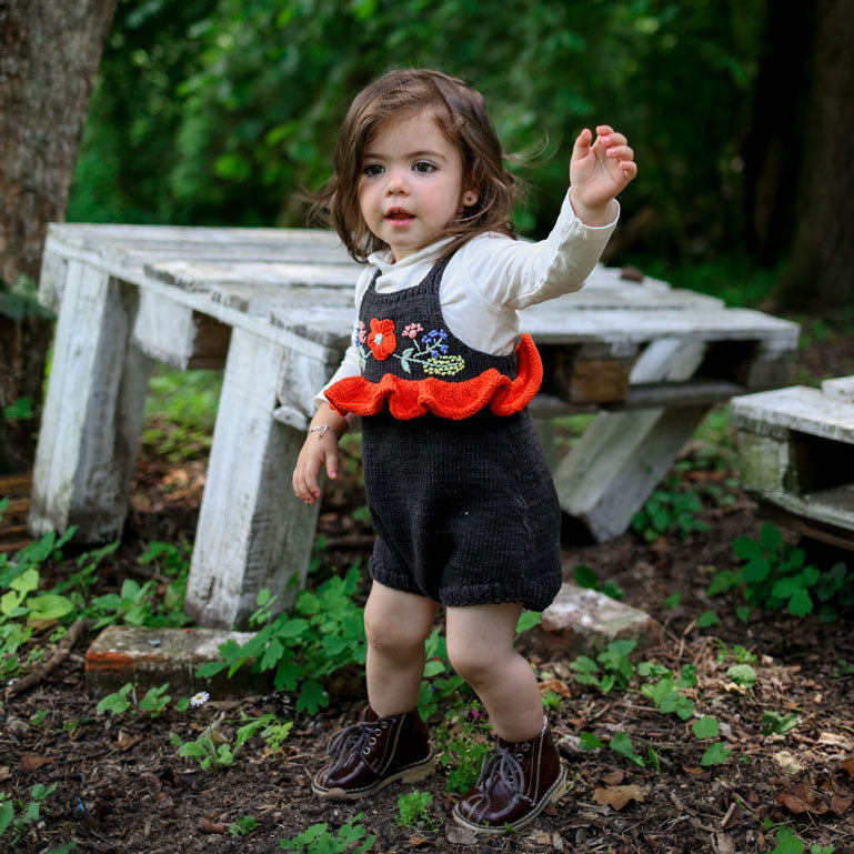 Kalinka Black Gabriella Romper