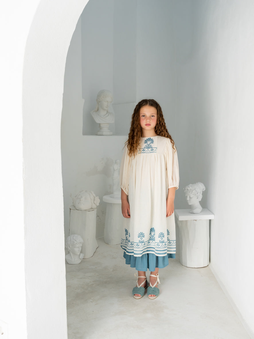 Belle Chiara Ornamental Border Selene Dress