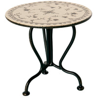 Maileg Vintage Tea Table, Micro - Anthracite