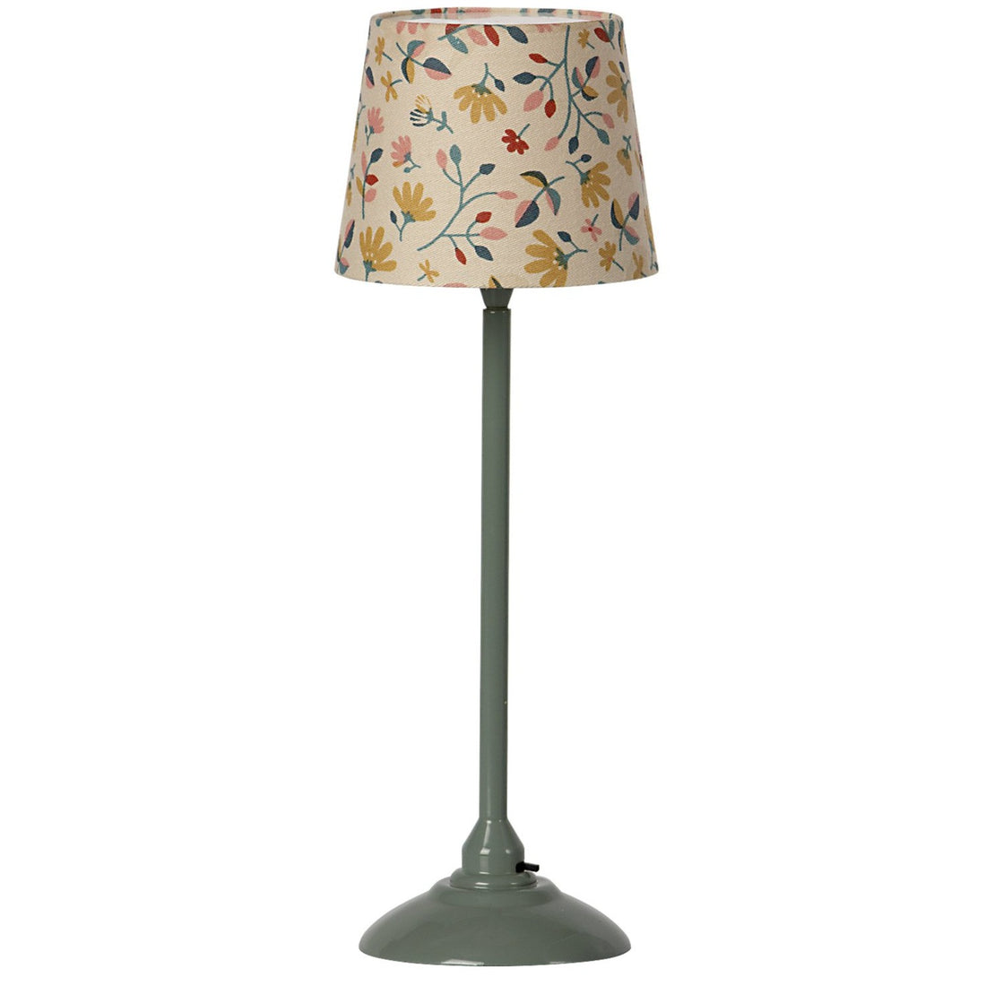 Maileg Miniature Floor Lamp - Dark Mint